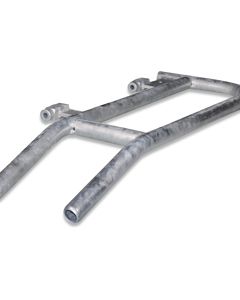 Door half rh for farrowing crate freely suspended EU 2400